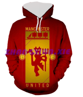 （xzx  31th）  (all in stock xzx180305)Man chester-United Premier League 3D full printing high-quality customizable 2023 new Hoodie 12