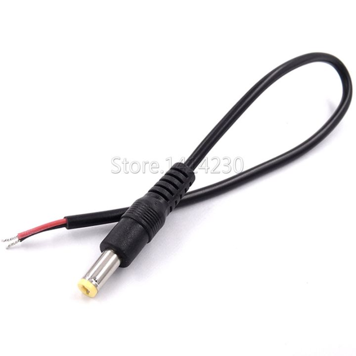 yf-1pc-dc-male-connector-cable-5-5x2-1mm-5-5x2-5mm-25cm-power-cord-conversion-wiring-dc5-5-2-1mm-5-5-2-5mm-plug