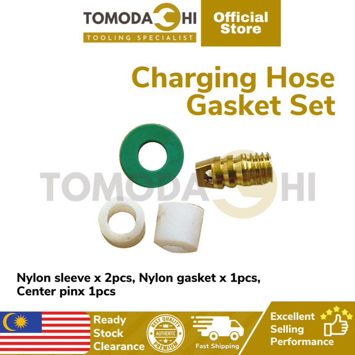 TOMODACHI Car Aircond Charging Hose Gasket Set Charging Hose Gasket
