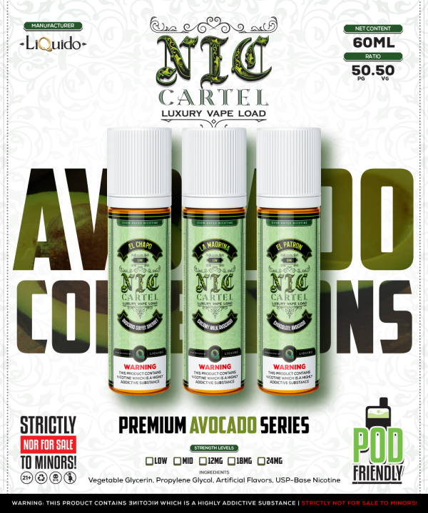 Nic Cartel Avocado Series Premium Ejuice Lazada PH