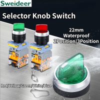 Selector Knob Rotary Switch with LED Latching Momentary 2NO 1NO1NC 2 3 Position 10A LA38 Power Switch ON/OFF 12V 24V 220V