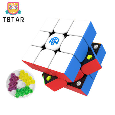 TS【Fast Delivery】Magic Cube GAN 356M Smooth 3X3 Magnetic Cube Puzzle Toy【cod】