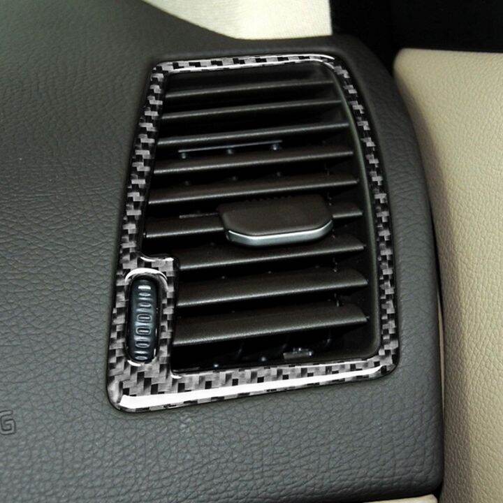 dvvbgfrdt-side-air-conditioning-vent-outlet-frame-cover-trim-decorative-sticker-carbon-fiber-for-volvo-xc90-2003-2014-accessories