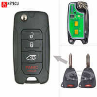 【Sell-Well】 islwpi Keyecu Flip เปลี่ยนกุญแจรถ Fob 433MHz ID46สำหรับ Chrysler 200 300 Sebring PT Liberty Commander 2005-2009ปี