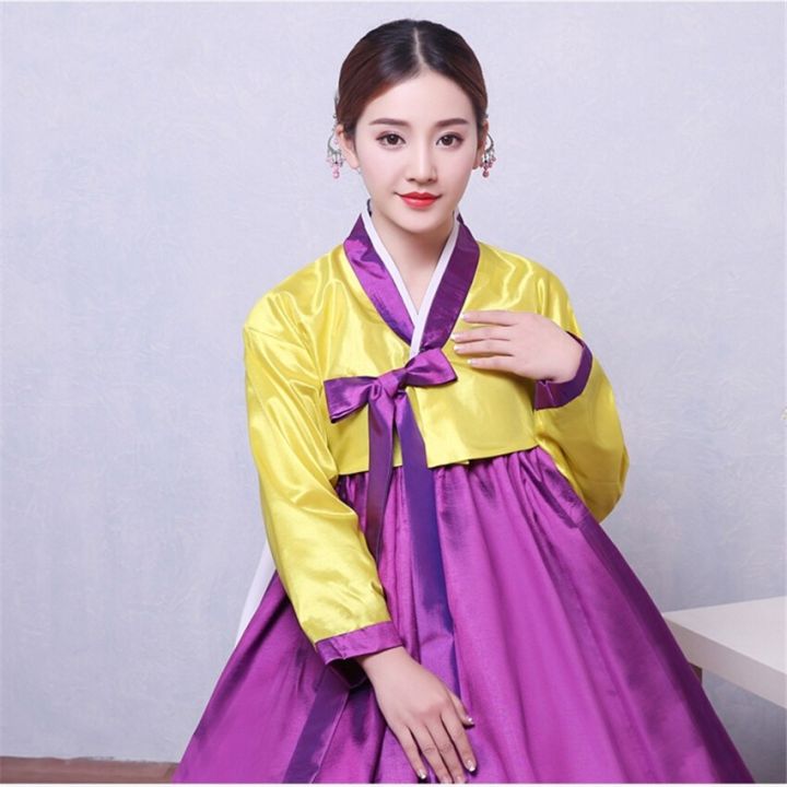 available-10สีเกาหลีแฟชั่นเครื่องแต่งกายโบราณผู้หญิง-hanbok-ชุดปาร์ตี้แบบดั้งเดิม-asian-palace-คอสเพลย์เสื้อผ้า