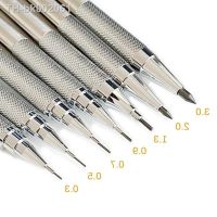 ◈ 0.5 0.7 0.9 1.3 2.0mm Mechanical Pencil Set Full Metal Art Drawing Painting Automatic Pencil with Leads Office School Supply