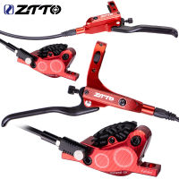 ZTTO MTB 4ลูกสูบจักรยานไฮดรอลิดิสก์เบรก M840ที่มีแผ่นระบายความร้อนความดันน้ำมันจักรยานถนนโรเตอร์คาลิปเปอร์เป็น PM เมา