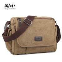 Multi-functional Casual Messenger Bags Men Canvas Leisure Men Shoulder Bags Vintage Small Crossbody Satchel Bag For Male