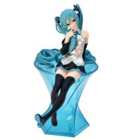 Anime Hatsune Miku Cartoon Kawaii Miku Manga Statue Figurines Pvc Action Figure Collectible Model Toys Desktop Decoration Gift