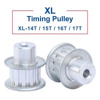 1ชิ้น Xl-14t/15T/16T/17T หลุมกระบวนการล้อเลื่อนวัสดุอลูมิเนียมพูลลีย์ไทม์มิ่ง6 Mm กว้างช่อง11 Mm สำหรับเข็มขัดจับเวลา Xl-10mm