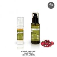 Aroma&amp;More  Pomegranate Seed Oil น้ำมันเมล็ดทับทิม Cold Pressed  ตุรกี 30/100ML  cosmetic grade