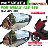 Cermin Convex Motosikal Meningkatkan Cermin Spion มองกระจกด้านข้างสำหรับยามาฮ่า N-MAX NMAX 125 160 NMAX125 NMAX160