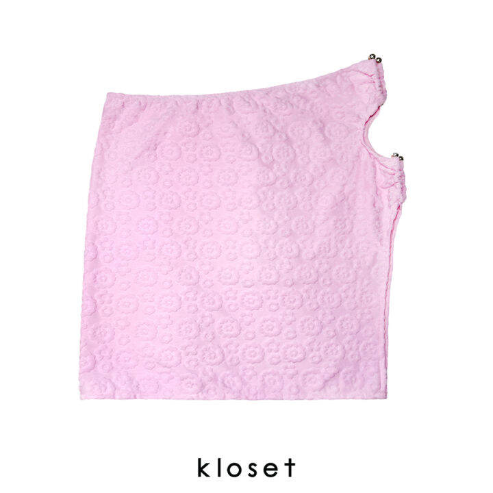 kloset-kk22-s001-กระโปรงเว้าข้าง-กระโปรงใส่กับชุดว่ายน้ำ-กระโปรงสั้น-กระโปรงผู้หญิง