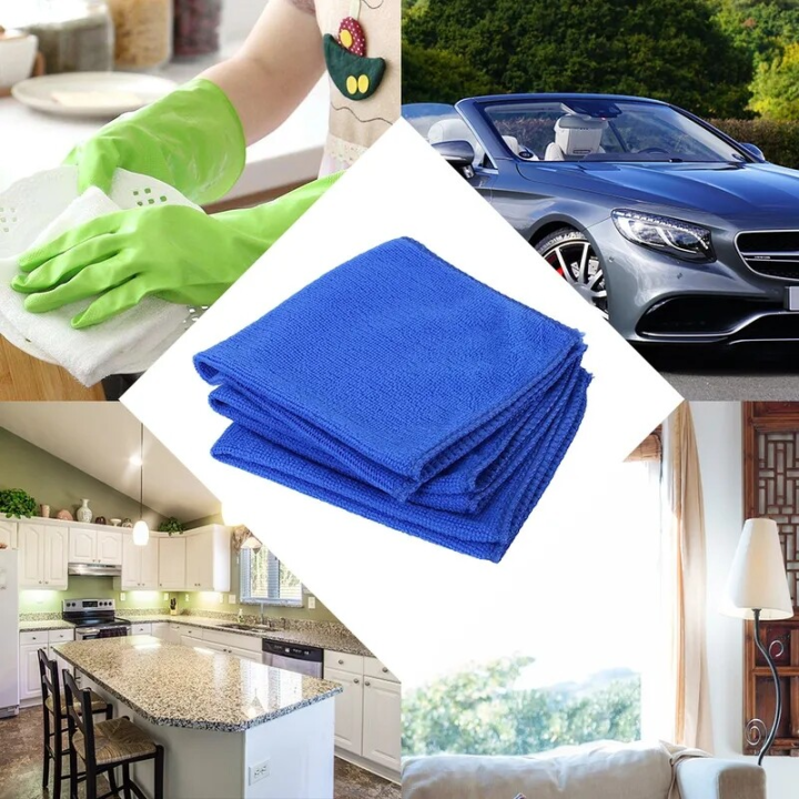 5-10ชิ้นผ้าขนหนูทำความสะอาดรถใย-ultrafine-พร้อมดูดซับน้ำดีเยี่ยมทำความสะอาดบ้านและผ้าที่กำจัดฝุ่น