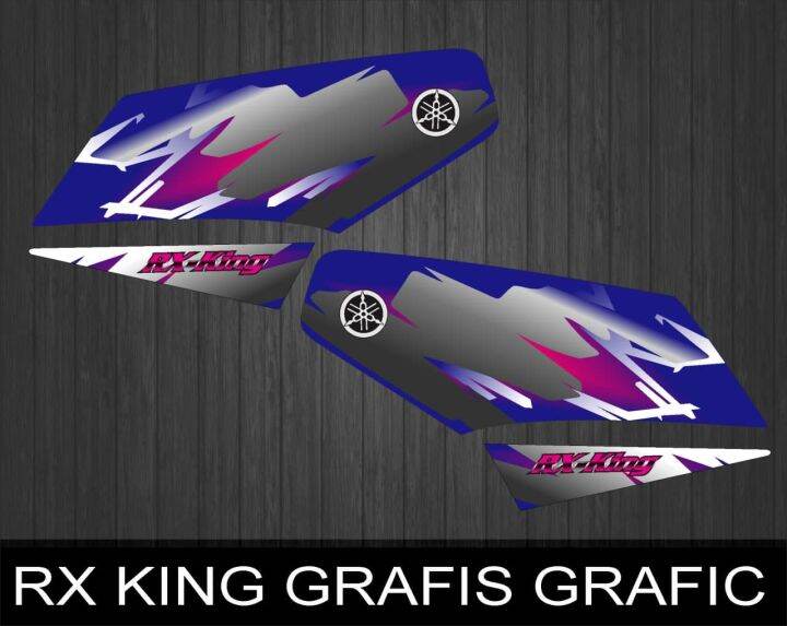 STIKER STRIPING DECAL RX KING GRAFIS GRAFIC | Lazada Indonesia