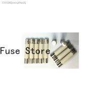 №▫ 10PCS Ceramic Explosion-proof Quick-break Type With Pin Fuse 6 x 30mm 250V F1.6A F1.5A F1.25A F4A