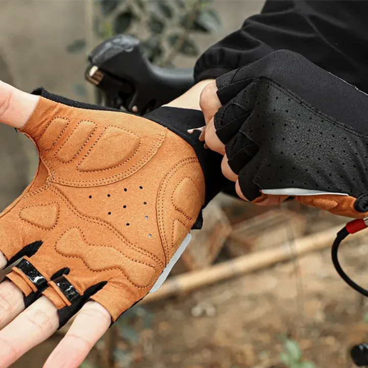 west-biking-summer-cycling-gloves-half-finger-gym-sports-track-mitts-for-men-women-non-slip-breathable-motorcycle-bike-gloves