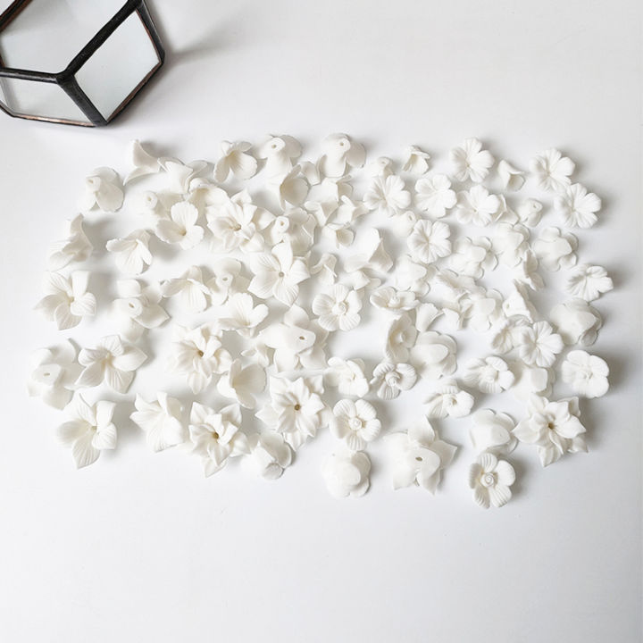 50pcs-white-color-flat-bottom-porcelain-ceramic-flowers-material-handmade-jewelry-diy-earrings-for-wedding-making-accessories