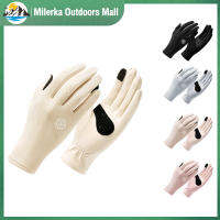 [Milerka Outdoors Mall】ที่วาง DY46ถุงมือสกีสำหรับผู้หญิงตู้แช่แข็งส่งข้อความหน้าจอสัมผัสสำหรับกันความร้อนถุงมือฤดูหนาวทำสวนกิจกรรมประจำวัน