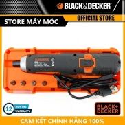 MÁY VẶN VÍT CẦM TAY 4V BLACK & DECKER BD40K4-B1- HÀNG CHÍNH HÃNG