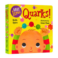 Original baby loves quarks in English! Baby love quark! Cardboard book baby love science department