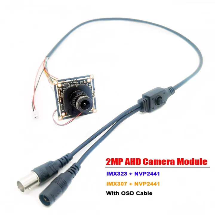 HD 1080P Slight IMX323 IMX307 4In1 AHD TVI CVI CVBS 2MP CCTV Camera