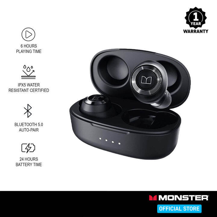 Monster Achieve 100 Airlinks Bluetooth True Wireless Earbuds Lazada PH