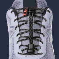 【HOT】♞✻☜ 1Pair No Tie Shoe Laces Sneaker ShoeLaces Elastic Stretching Lock Lazy laces Rubber 23 colors Shoelace Shoestrings