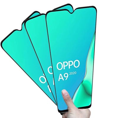 3ชิ้นปกป้องหน้าจอกระจกนิรภัยสำหรับ OPPO A9แก้วป้องกัน2020สำหรับ OPPO A9 2020 A5 2020 Oppo A9 A5 2020 6.5 