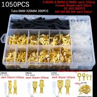 【hot】✹○  Insulated Male Female Wire 2.8/4.8/6.3mm Electrical Crimp Terminals Termin Spade Connectors Assorted