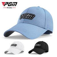 PGM Golf Caps Adjustable Hats Outdoor Sport Cycling Hiking Cap For Children Windproof Breathable Cotton Black White Hats MZ037