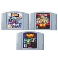 Superior Grey Shell Memory Card For 64 Bit Game Smash Remix V1.01 V1.10 USA Version English Language Save