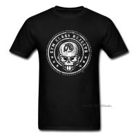 Summer Mens Tshirts Funny Tops Tees Skull T-shirt Vintage T Shirt Nerd Old School Clothes Printed 100% Cotton Fabric Sweater