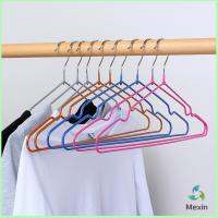 Mexin ไม้แขวนเสื้อ ไม้แขวนหุ้มซีลีโคนกันลื่น ราคา 1 ชิ้น Non-slip hanger for 1pcs