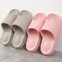 Big Size EVA Massage Slippers Men Women Home Slippers Outdoor Beach Shoes Couples Sandals Light House Bathroom Non-slip Slides House Slippers