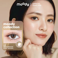 moody Air-Groundhog (Light-Hazel) มูดี้ คอนแทคเลนส์ รายเดือน