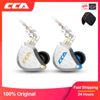 CCA C12 5BA 1DD Hybrid Hanging In Ear Headset 12 Drivers Unit HIFI DJ Monitor Earphone Earbuds Noise Cancelling Wired Gamer PC