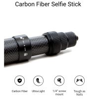 2X Ultra-Long Carbon Fiber Invisible Selfie Stick Adjustable Extension Rod for Insta360 ONE X2/ONE R/ONE X Selfie Stick