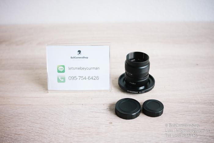 ขายเลนส์มือหมุน-ซีซีทีวี-ฟูเจี้ยน-25mm-f1-4-สำหรับใส่กล้อง-fujifilm-mirrorless-ได้ทุกตัว