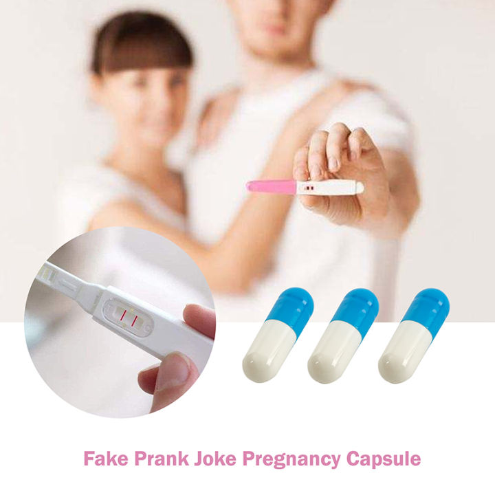 Fake Prank Joke Pregnancy Test Capsule Fool S Day Practical Fidget Joke Toys Lazada Ph