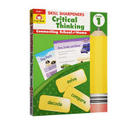 First grade critical thinking skill sharpers critical thinking grade 1 California teaching assistant English original series primary school students English learning family workbook Evan moor