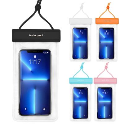 Touch-screen Waterproof Phone Case Pouch Protector For 7.2inch Cell Phone Cover Underwater Case Universal IPX8 Water Proof Bag