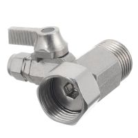 RO Feed Water Adapter 1/2 to 1/4 Faucet Water Filter Ball Valve Tap Tee Connector Valve For Hardware Tools Plumbing Valves