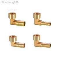 90 elbow brass thread female mounting 1/4 quot;3/8 quot; 1/2 quot;x Barb hose end for fuel line