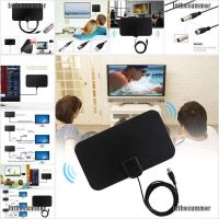 ?【Readystock】 + FREE Shipping+ COD ?【COD√summer】 TV Antenna HDTV Flat HD Digital Indoor 50-Mile Range TVFox VHF UHF DVB