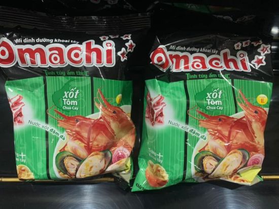 Combo x2 thùng omachi tôm chua cay rau thơm 80g hn - ảnh sản phẩm 5