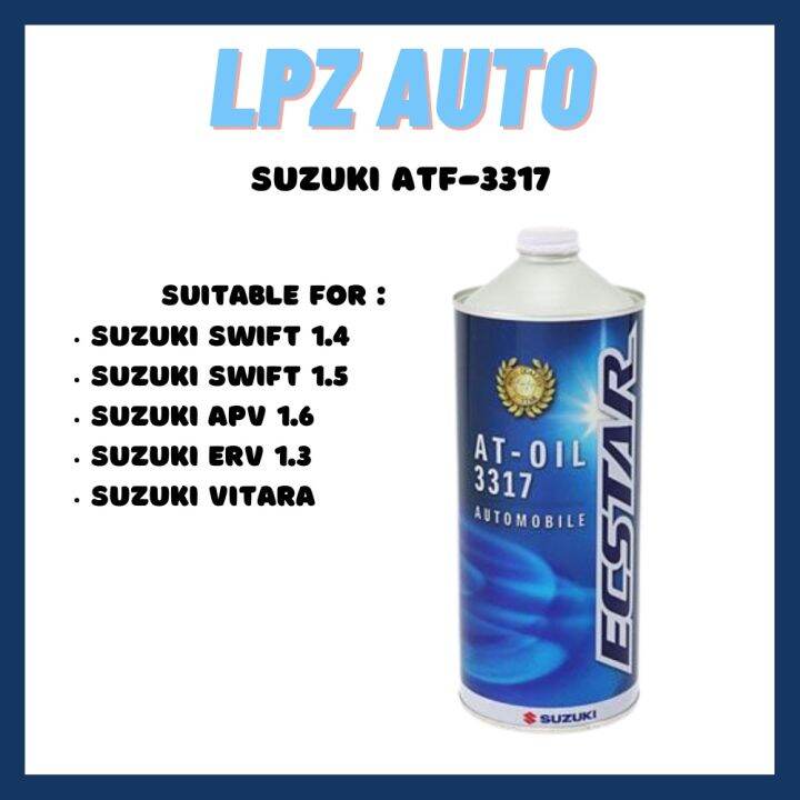 SUZUKI ATF Auto Transmission Fluid Oil 3317 (1L) Swift / APV / ERV