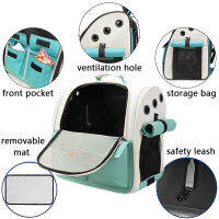 Backpack Portable Cat and Small Dogs Outdoor Carrier Foldable Ventilated Design Large Cat Dog Backpack Carrier Bag