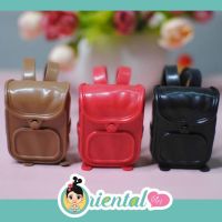 ตุ๊กตาน่ารัก ตุ๊กตาการ์ตูน doll toy พร้อมส่ง1:6 กระเป๋าเป้  ยาว3.3 กว้าง1.8 สูง4cm ob11 Lati bjd blythe licca momoko azone FR กระเป๋า เป้ บาร์บี บลายธ์ ตุ๊กตาหมี ตุ๊กตากระต่าย ตุ๊กตาหมา ตุ๊กตาแมว ikea ตุ๊กตาบาร์บี้ ตุ๊กตาตัวใหญ่