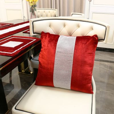 【CW】✷✐✻  45X45CM Decoration Cover luxurious Pillowcase Sofa Cushion Bed